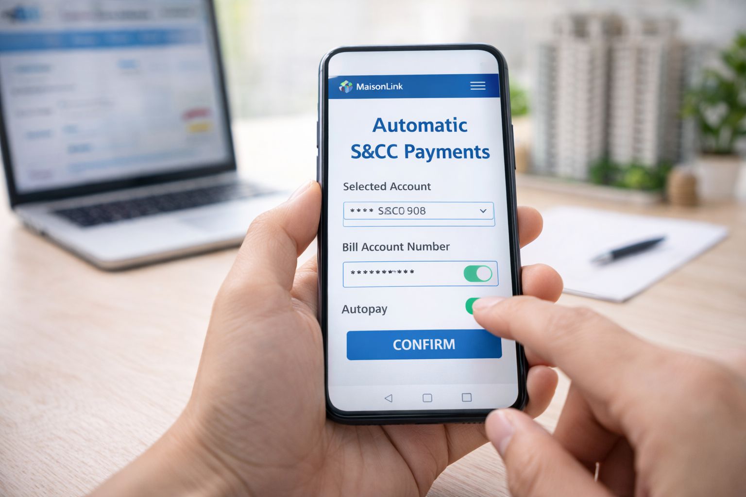 Set Up Automatic S&CC Payments